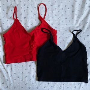 Aritzia Talula Cropped Tank Tops